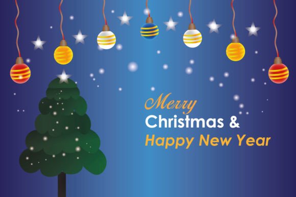 Download Happy New Year and Christmas Background - New year and christmas background Collection