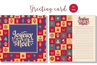 Download Joyeux Noel French Christmas Card - Premium Bundle