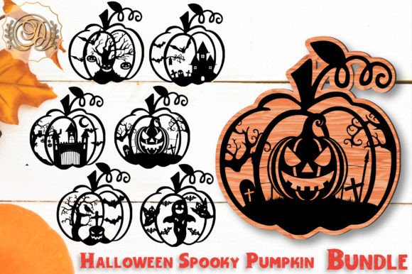 Download Laser Cut Spooky Pumpkin Bundle SVG - Pumpkin bundle svg Collection